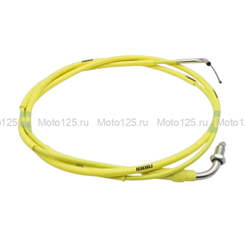 Трос газа NIBBI GY6  L-1800 mm, для карбюраторов PE PWK желтый