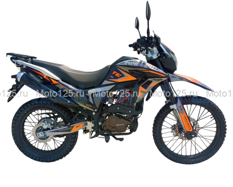 Мотоцикл Regulmoto TE 4 valve oil с ПТС (оранжевый) RM