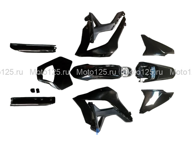 Комплект пластика на мотоцикл CR-X ( чёрный )