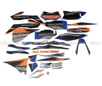 Наклейки на пластик комплект Regulmoto Athlete Pro