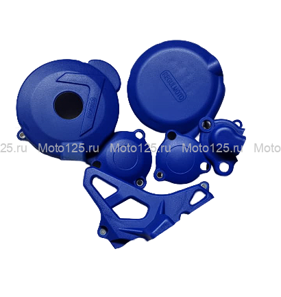 Крышки защитные на двигатель ZS NB300 Regulmoto ( синий )