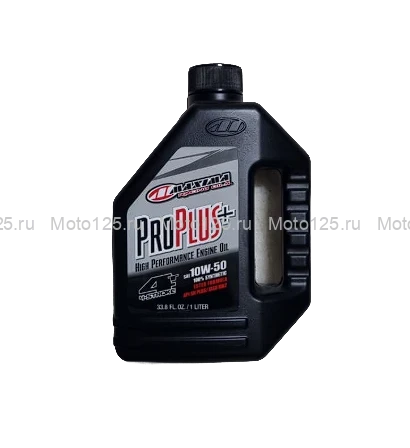 MAXIMA RACING OILS Pro Plus+ 10W-50 Масло моторное, Синтетическое с эстерами, 1 л