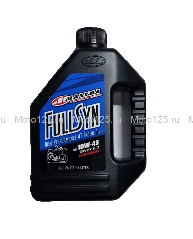 MAXIMA RACING OILS FULL SYN 10W-40 Масло моторное, Синтетическое, 1 л