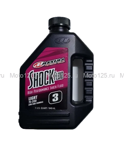 MAXIMA Racing Shock Fluid Light, 3wt. Масло спортивное для аморта , 946мл