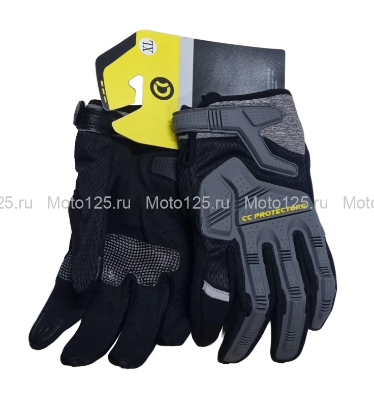 Мотоперчатки СС Protectors MUD PRO. Размер-XL (Серый)