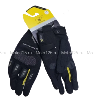 Мотоперчатки СС Protectors Motosports G102. Размер-2XL (Чёрный)