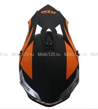 Мотошлем KTM цвет:(черный матовый, оранжевый) размер: M