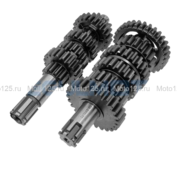 Валы КПП в сборе комплект ZS174MN (CBS300), NB300 6 передач