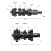 Валы КПП в сборе комплект ZS167FMM, 250GY-5, 165FML, 166FML, SK200-20, 200-6, 200-9