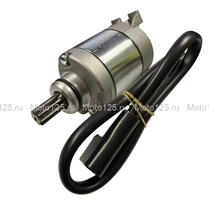 Электростартер в сборе ZS177MM (NC250), ZS182MN (NC300S) ( 8 зубьев)